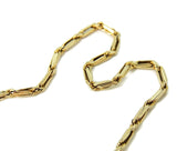 Bar Link Chain 14k Gold Fancy Unisex - Premier Estate Gallery
 - 1