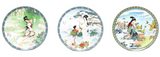 Imperial Jingdezhen Porcelain Geisha Plates Red Mansion Goddesses - Premier Estate Gallery 2