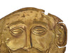 c1900 Gold Plated Mycenaean Death Mask of Agamemnon Ancient Greek Reproduction