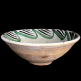 19th Century Tin Glaze Earthenware Bowl Basin Teruel Spain - Premier Estate Gallery 1