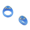 Blue Jade  14k Gold Ring - Premier Estate Gallery
 - 3