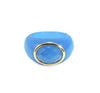 Blue Jade  14k Gold Ring - Premier Estate Gallery
 - 2