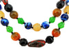 Art Glass Bead Crystal Necklace Italy Vintage - Premier Estate Gallery
 - 2