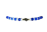 Deco Royal Blue Czech Glass Bead Necklace - Premier Estate Gallery
 - 5
