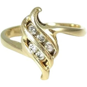 Diamond Accent Promise Ring 14k Gold - Premier Estate Gallery
 - 1