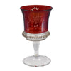 1904 Mike Hansel Ruby Flashed Glass Cordial EAPG Antique Glass - Premier Estate Gallery 1