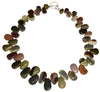 Estate Fancy Jasper Collar Necklace over 185 ctw Multicolor Gemstones Boho Style - Premier Estate Gallery 1