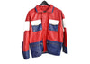 1980s Patriotic Leather Jacket Wilson's Leather Red White Blue - Premier Estate Gallery 2