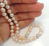 Pastel Akoya Cultured Pearl Necklace 14k Clasp Vintage Estate Jewelry - Premier Estate Gallery
 - 1