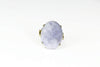 14k Gold Purple Jadeite Ring Ornate - Premier Estate Gallery 2