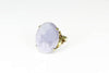 14k Gold Purple Jadeite Ring Ornate - Premier Estate Gallery 3