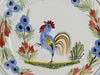 Quimper Rooster Dessert Plates X3 Hand Painted Faience Pottery - Premier Estate Gallery  3