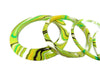 Psychedelic MOD Bangle Bracelet Set 60s Boho Fashion - Premier Estate Gallery
 - 2