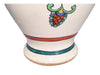 Shimazu Family Crest Vase Hand Painted Katani Style Vintage
