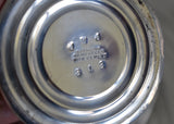 Sterling Silver Small Pedestal Bowl Compote Fancy Edge