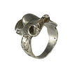 Vintage Solid Cast Silver Saddle Ring c1950s Cowboy Cowgirl Ring - Premier Estate Gallery  3