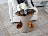 Aico Michael Anini Solar Eclipse Chair Side Tables X2 Rose Gold - Premier Estate Gallery 4