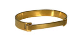 1970s Gold Plate Speidel ID Bracelet Hinged Cuff Great Vintage Style Orig Box - Premier Estate Gallery 3