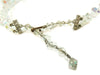 1950s Crystal Bead Choker Necklace Emerald Cut Iridescent Wedding Vintage - Premier Estate Gallery
 - 4