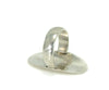 MOD Style Silver Ring Huge Oval Swirl Sterling Ring Vintage - Premier Estate Gallery
 - 4