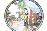 Imperial Jingdezhen Porcelain Geisha Plates Red Mansion Goddesses - Premier Estate Gallery 13