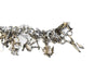 Vintage Sterling Silver Charm Bracelet 20 Charms Bagpipes - Premier Estate Gallery 2